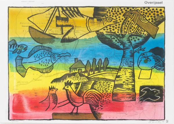 Corneille Zeefdruk 'Overijssel'