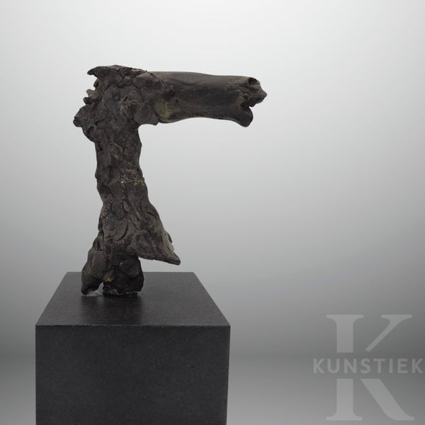 Theo van der Nahmer - bronze sculpture – Horse
