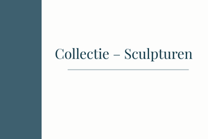 Categorieafbeelding voor Collectie Sculpturen | banner van Kunstiek met grafisch ontwerp