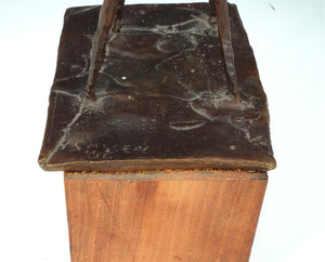 Bronzen beeld van een staande Giraffe - Hans Sassen