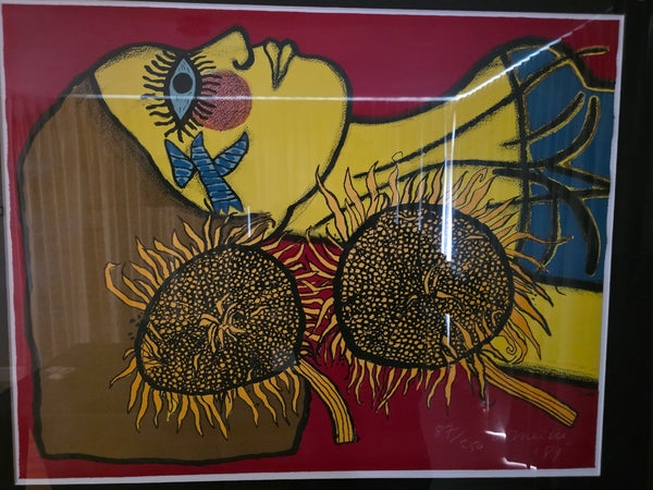 Corneille - Litho - Hommage to van Gogh