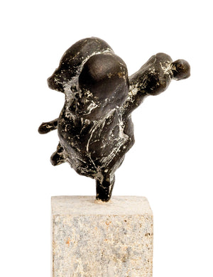 Felix van der Linden - figure on rearing horse - Kunstiek