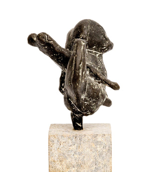 Felix van der Linden - figure on rearing horse - Kunstiek