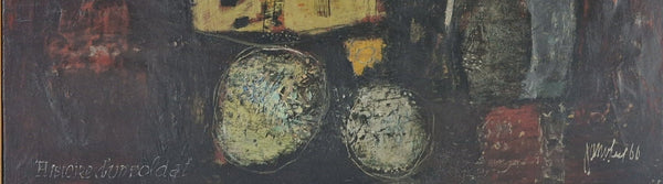Signature, dated '66, and the name histoire d'un soldat