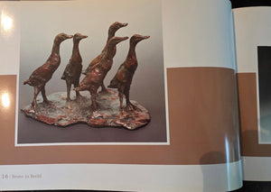 picture book of the bronze statue, jonneke kodde 5 runner ducks