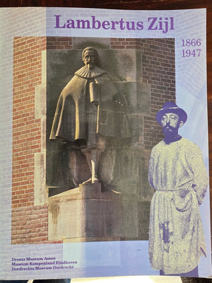 Lambertus Zijl | Sculpture of baked clay | Saint Pontianus of Spoleto, after the cathedral statue by Jan Nude | Height 23 cm | literature, published in: M. Broekhuis et al., Lambertus Zijl | dated circa 1930 | the book Lambertus Zijl | picture in book