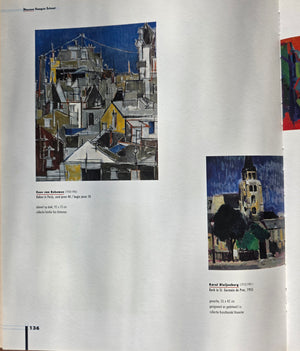 Book page from Nieuwe Haagse School (Scriptum, 2002) in which this painting St Germain des Pres is illustrated on page 136