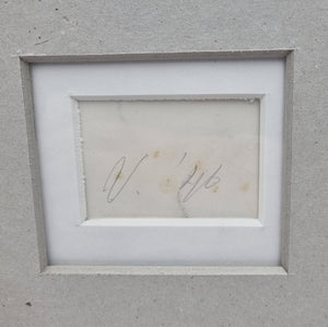 Pieter de Haard | Geometric abstract composition | Mixed technique on paperd | 75 x 65 cm | backside painting the date